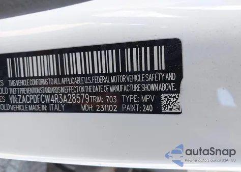 2024 Dodge Hornet R/T Eawd из США, поврежденный, VIN ZACPDFCW4R3A28579